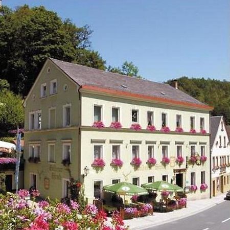 Gasthof & Hotel Goldener Hirsch Bad Berneck im Fichtelgebirge Ngoại thất bức ảnh